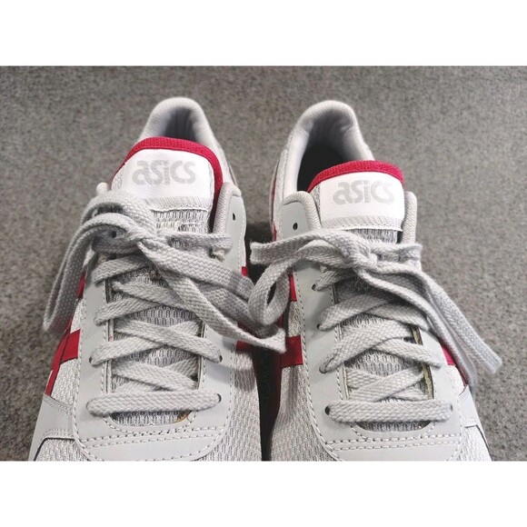 ASICS Tiger Curreo II Mens Shoes Gray Red  Sneakers HN7A0 Size 10 Retro Athletic main image 5